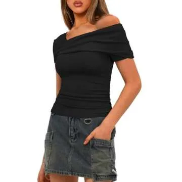 Stylish Darong Women's One Off Shoulder Top for All Occasions