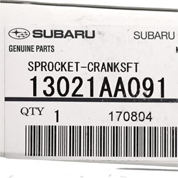 Subaru Crankshaft Sprocket for Reliable Engine Performance