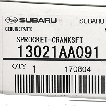 Subaru Crankshaft Sprocket for Reliable Engine Performance