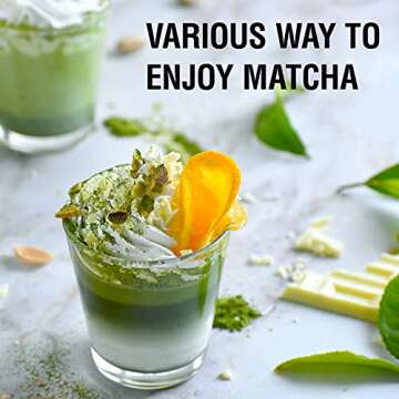 Japanese Ceremonial Grade Matcha, Matcha Green Tea Powder, 100％ Authentic Japanese Origin, From Uj...
