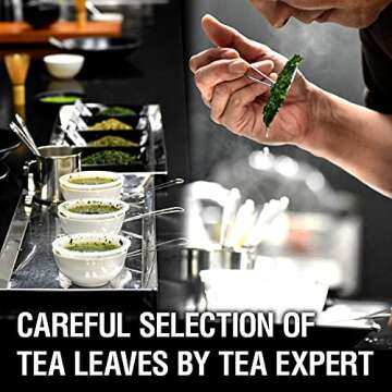 Japanese Ceremonial Grade Matcha, Matcha Green Tea Powder, 100％ Authentic Japanese Origin, From Uji Kyoto, Japan (30g)【YAMASAN】