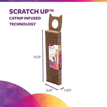 SmartyKat Scratch Up Hanging Cat Scratcher for Felines
