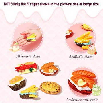 Explore 100 Piece Miniature Food Toys for Kids