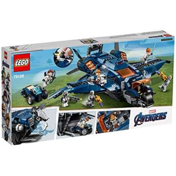 LEGO Marvel Avengers: Avengers Ultimate Quinjet 76126 Building Kit (838 Pieces)
