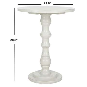 Elegant Off White Accent Table for Stylish Living