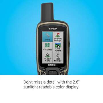 Garmin GPSMAP 65 - Best Handheld GPS for Adventurers