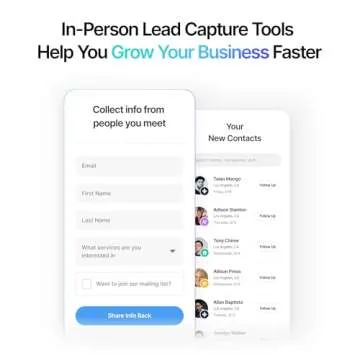 Popl Digital Business Card - Smart NFC Networking Card - Tap to Share - iPhone & Android (Black)