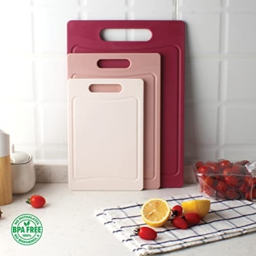 Colorful Non-Slip Cutting Board Set for Every Kitchen Need