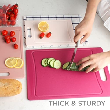 Colorful Non-Slip Cutting Board Set for Every Kitchen Need