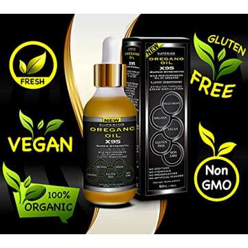 Super Strength Oregano Oil Drops - 12 Month Supply