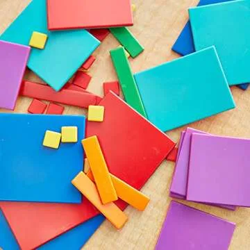 EAI Education Algebra Tiles: Combination Set - 54 Pieces