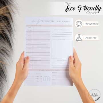 Anna Marie Planner Notepad 52 Weeks for Productivity and Goals