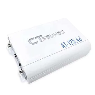 CT Sounds ATv2-125.4D 4-Channel 800-Watt Class D Car Amplifier