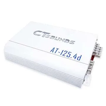 CT Sounds ATv2-125.4D Amplifier 800W Car Audio Power