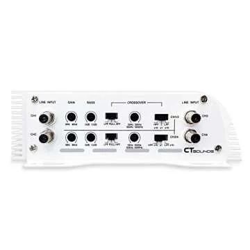 CT Sounds ATv2-125.4D Amplifier 800W Car Audio Power