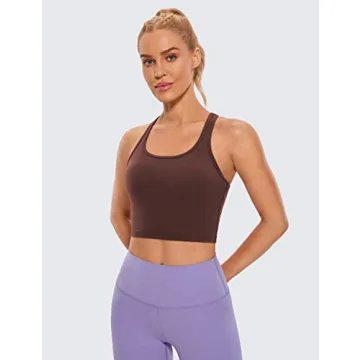 CRZ Yoga Cropped Tank Top for Active Comfort and Style