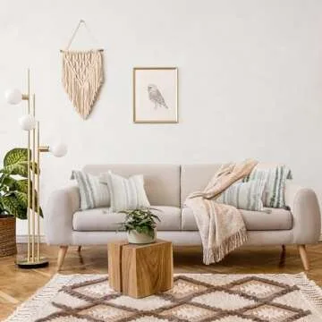 DecorUhome Boho Throw Pillow Cover for Couch and Bed