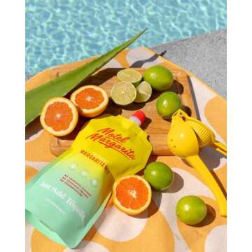 Preservative-Free Organic Margarita Mix for Refreshing Cocktails