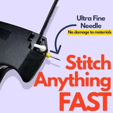 Tagging Gun - Fine Stitch Gun for Clothes – Mini Stitch Starter Tool Kit – Tagging Gun for Cloth...