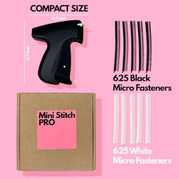 Portable Tagging Gun for Quick & Easy Clothing Fixes