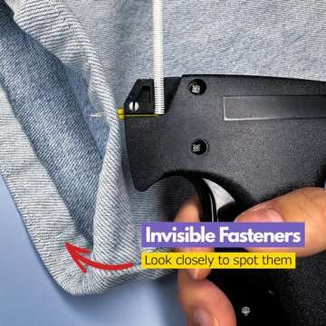 Portable Tagging Gun for Quick & Easy Clothing Fixes