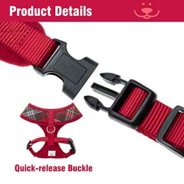 Ringloose No Pull Dog Vest Harness Soft Mesh Comfort