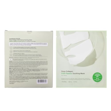 Deep Collagen CICA Teatree Overnight Mask 37g x 4