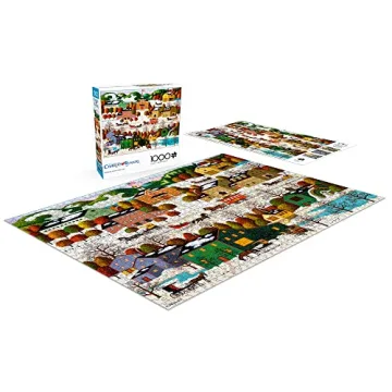 Buffalo Games Blossom River Junction 1000 Piece Puzzle
