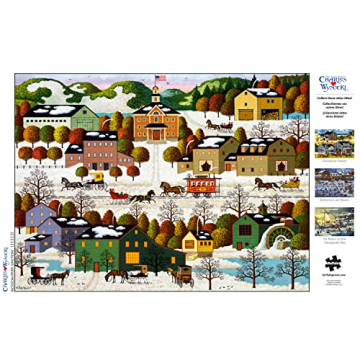 Buffalo Games Blossom River Junction 1000 Piece Puzzle