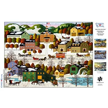 Buffalo Games Blossom River Junction 1000 Piece Puzzle
