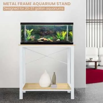 Finomenal 20/37 Gallon Aquarium Stand: Durable & Stylish