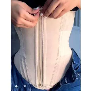SHAPSHE Waist Trainer for Women Tummy Control Workout Waist Cincher Corset Shapewear Body Shaper wit...