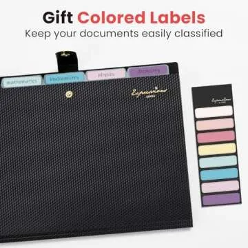 Sooez School File Folder - Stylish & Functional Organizer