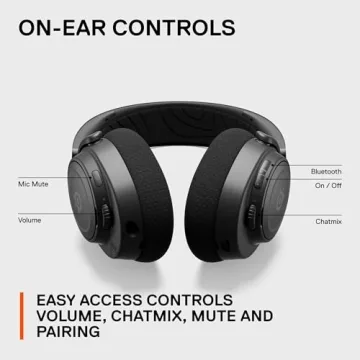 Elite SteelSeries Nova 7X Wireless Gaming Headset with Long Battery Life