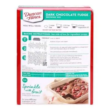 Duncan Hines Brownie Mix - Dark Chocolate Fudge 18.2 OZ
