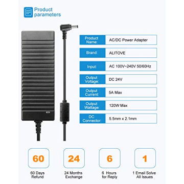 High-Performance ALITOVE 24V Power Supply for Electronics