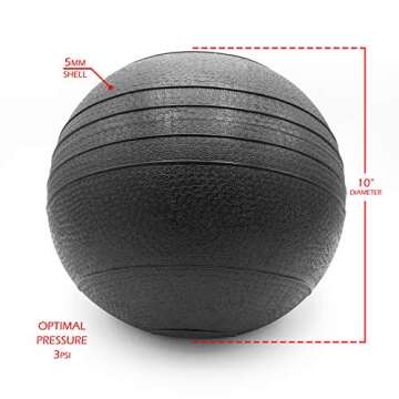 Valor Fitness SB-20 Slam Ball, 20lb