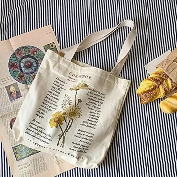 BROADREAM Eco-Friendly Canvas Tote Bag for Everyday Use