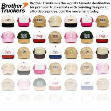 Short n' Sweet Trucker Hat | Trendy Vintage Cute Graphic Pop Girly Concert Tour | Premium Foam Snapback Hat for Men & Women (US, Alpha, One Size, Brown/Tan)