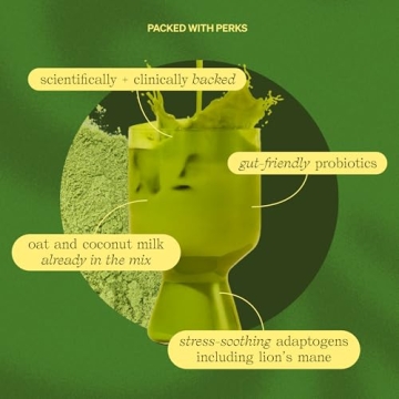 Clevr Blends Organic Matcha Green Tea Latte Mix