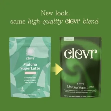 Clevr Blends Organic Matcha Green Tea Latte Mix