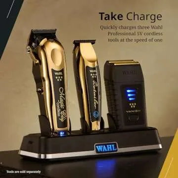 Wahl Professional Power Station High Performance Multi Tool Charging Dock for Barbers Stylists