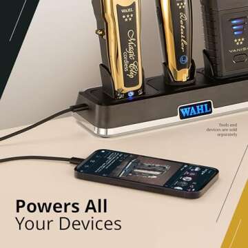 Wahl Professional Power Station High Performance Multi Tool Charging Dock for Barbers Stylists