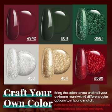 Beetles Gel Nail Polish Set for Stunning Holiday Nails
