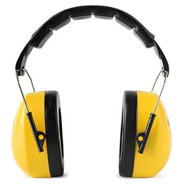 Hearing Protection Ear Muffs NRR 28dB for Shooting & Work