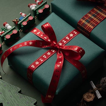 Premium RUSPEPA Green Kraft Wrapping Paper for All Occasions
