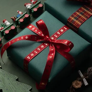 Premium RUSPEPA Green Kraft Wrapping Paper for All Occasions