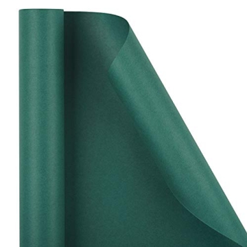 Premium RUSPEPA Green Kraft Wrapping Paper for All Occasions
