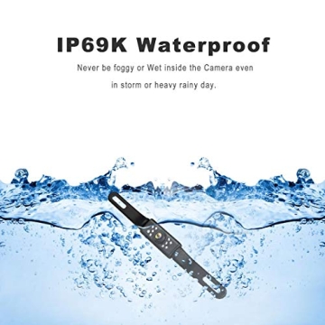 HD Night Vision Car Backup Camera - Easy Installation and Waterproof