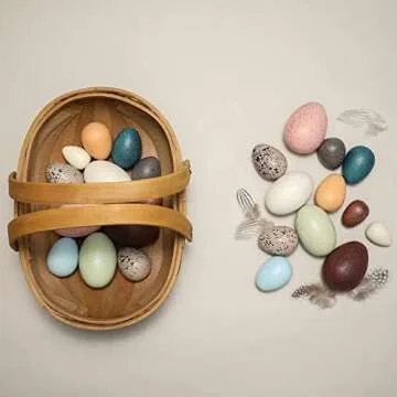 Youuys Wooden Easter Eggs Toys for Creative Learning